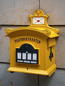 Poštová schránka, poštové schránky, post mail box, príspevok, listy, príspevok einwurf, Odoslať