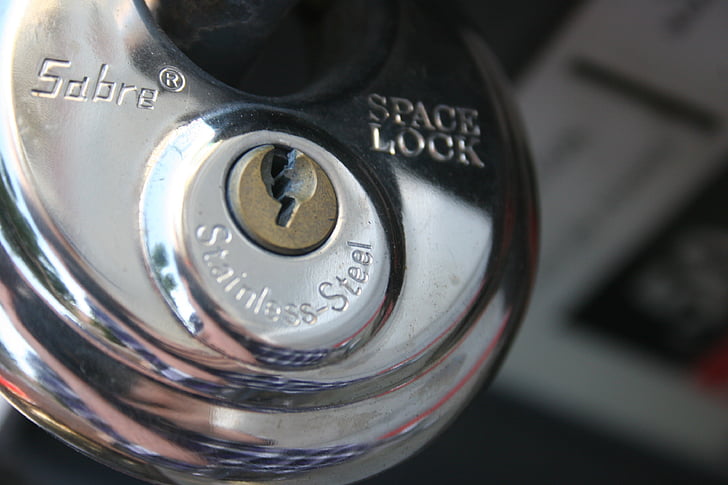 khóa, chìa khóa, ổ khóa, vĩ mô, bị khóa, bảo vệ, Sabre space khóa