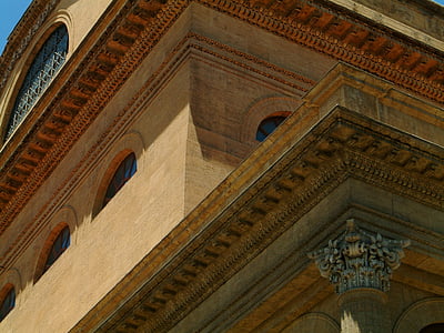 Palermo, Sycylia, Włochy, Architektura, neoklasycznej, Szczegóły