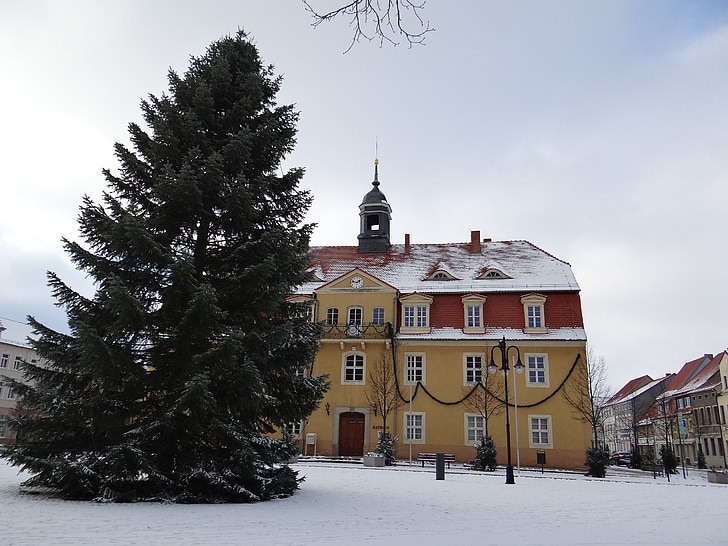 Town hall, xây dựng, kiến trúc, Bad liebenwerda