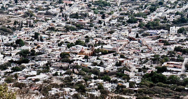 Bernal, casas, México, viajes