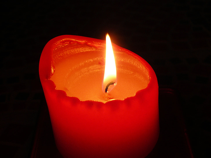 kynttilä, liekki, valo, polttaa, Candlelight, sisustus, palo