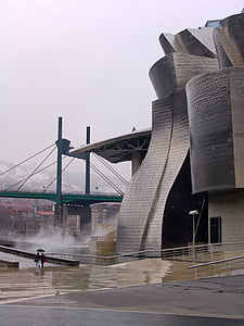 Bilbao, Guggenheimi, muuseum, reis, arhitektuur, Travel, Landmark