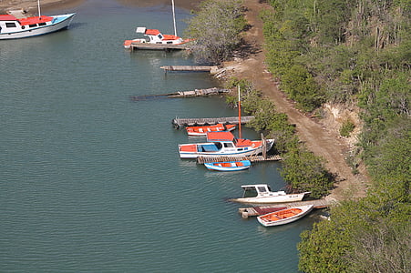 Boot, Meer, Curacao, Transport, Reise, Tourismus, Schiff