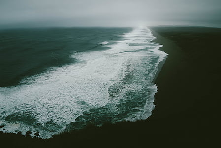 Costa, Costa, oceà, Mar, vora del mar, aigua de mar, l'aigua