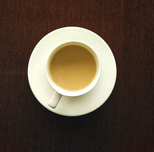 café, bebida, marrom, chá, café, restaurante, Copa