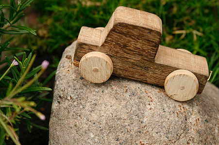 carro de madeira, brinquedos, madeira, brinquedos para crianças, Automático, rodas, carro de brinquedo