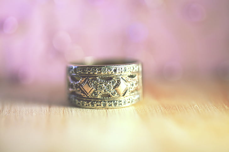 bague, bague de mariage, bande de mariage, mariage, mariage, amour, Or