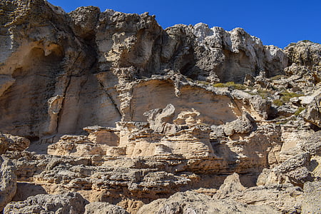 falaise, mur, érosion, nature, Rock, géologie, Rough