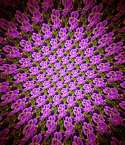 flower, pattern, purple, floral, design, decoration, decorative