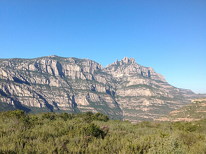 montaña, Natura, roca, paisaje