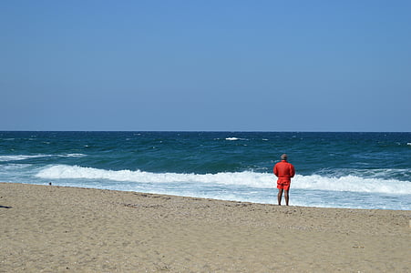 море, Спеціальне, літо, рятувальник, пляж, Вітер, на відкритому повітрі