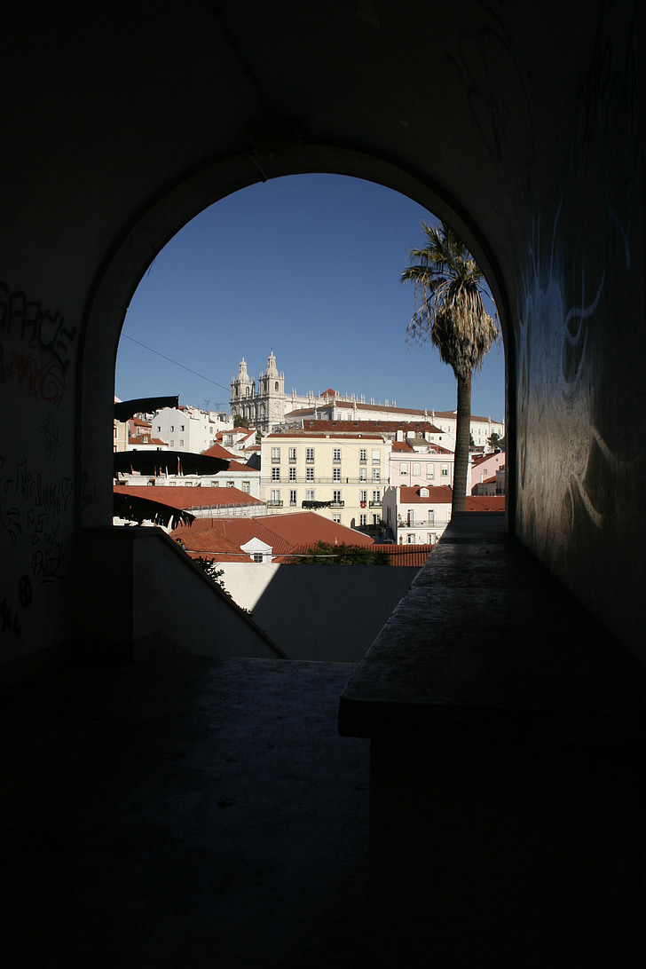 manzara, Lizbon, anıt