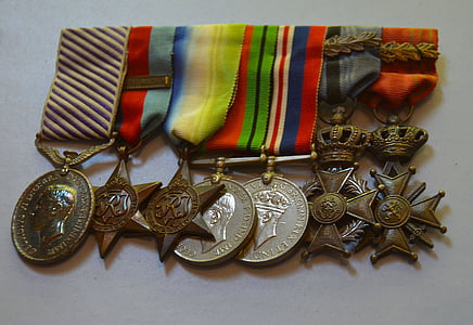 medalles, medalles de guerra, Guerra, militar, victòria, heroi, Batalla