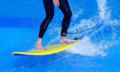 surfing, surf, surfboard, courage, skill, balance, fun