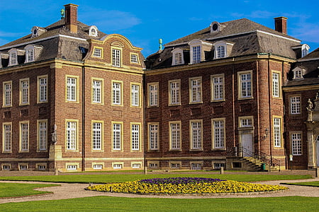 slott, Schloss nordkirchen, norr kyrkor, vallgrav, arkitektur, Residence, historiskt sett