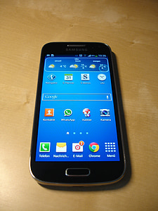 smartphone, sam-ovi, Galaxy s4 mini, komunikacija, koji se kreće telefon, telefon
