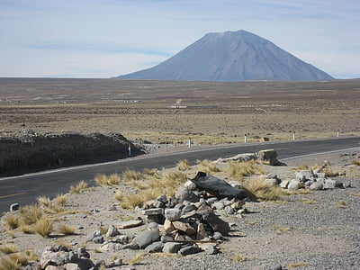 Peru, platou, Andes, ţara de munte, vulcan, natura, munte