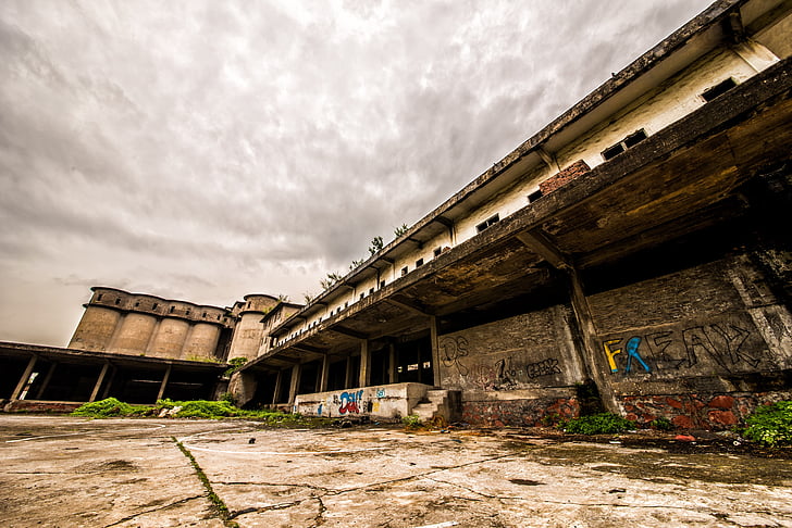 atelier, les ruines, grand angle, Dongguan