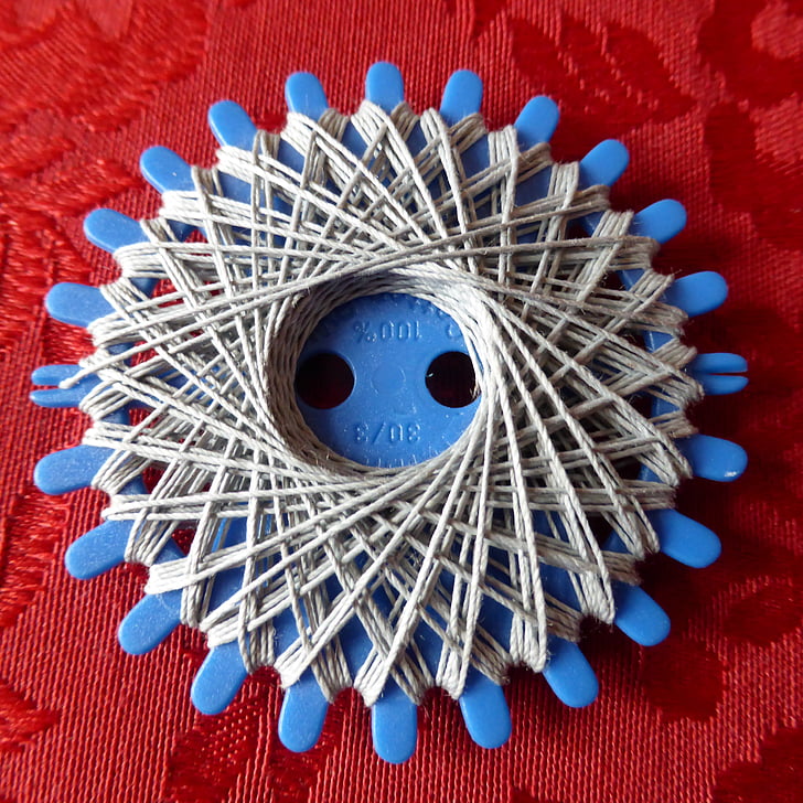 star zwirn, thread, yarn, sew, grey, handarbeiten, thread spool