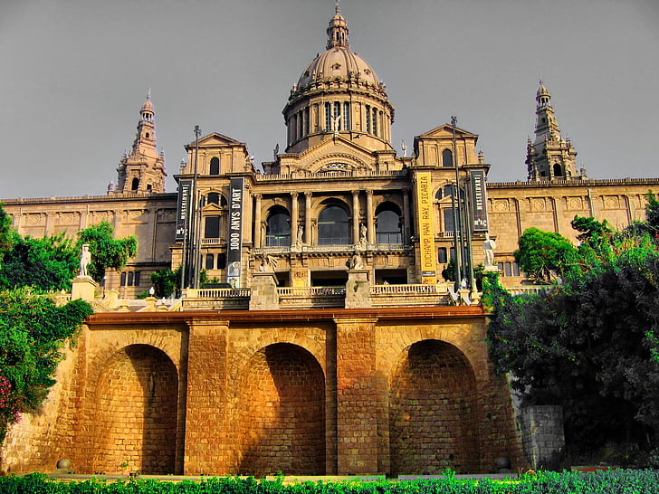 Espanha, Galeria Nacional de arte, o Museu, Monumento, cidade, arquitetura, monumentos