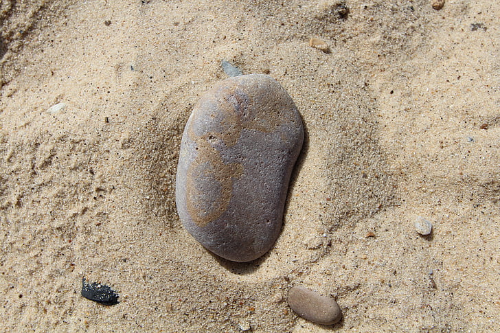 steen, zand, strand