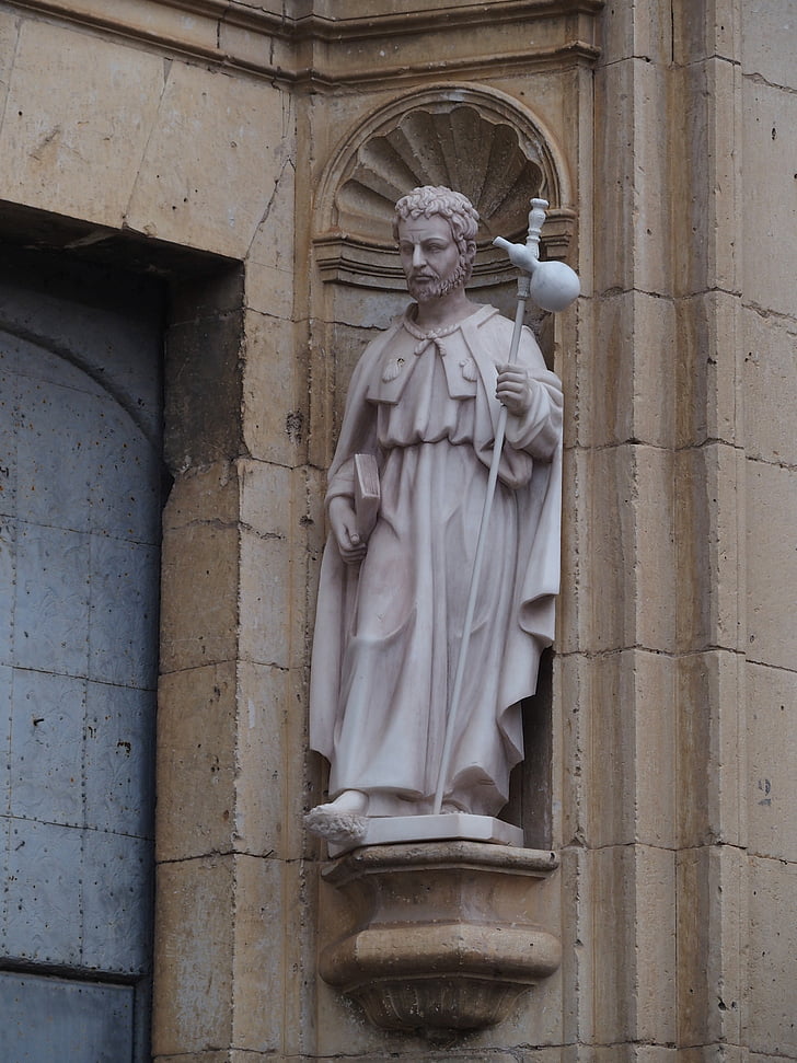 escultura, l'església, apòstol, Conca