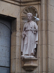 escultura, Igreja, Apóstolo, bacia do