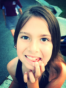 lost tooth, tooth, child, girl, gap, dental, mouth