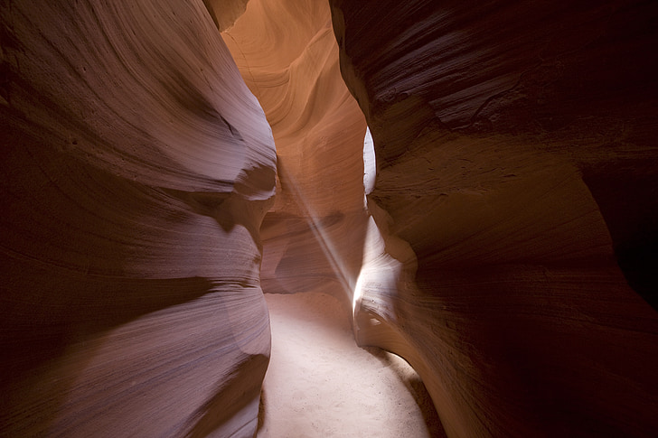 slot ngarai, Arizona, batu pasir, batu, cahaya poros, slot, Antelope canyon