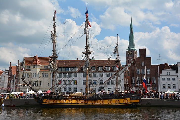 navio pirata, Liga Hanseática, Porto, veleiro