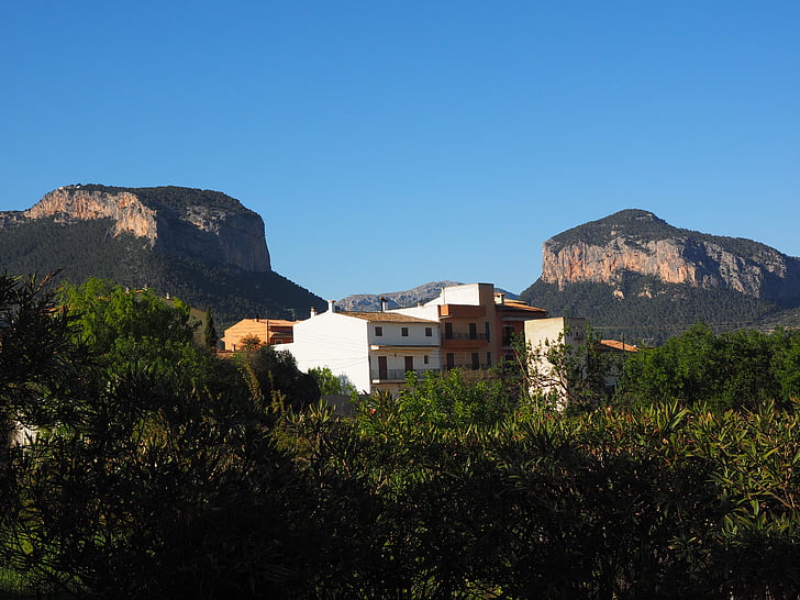 mesas, Alaró, montagnes, Mallorca