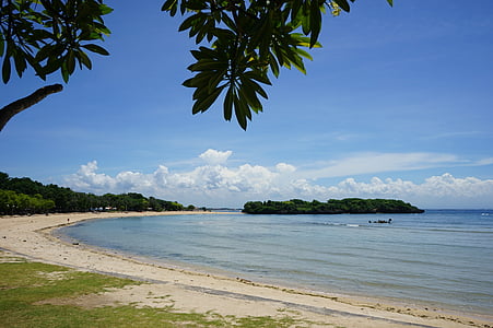 indonesia, bali, beach, sand, waves, summer, the heat