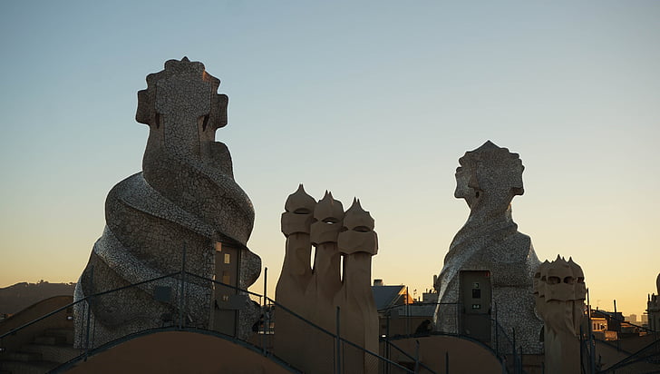 Španělsko, Gaudi, Star wars