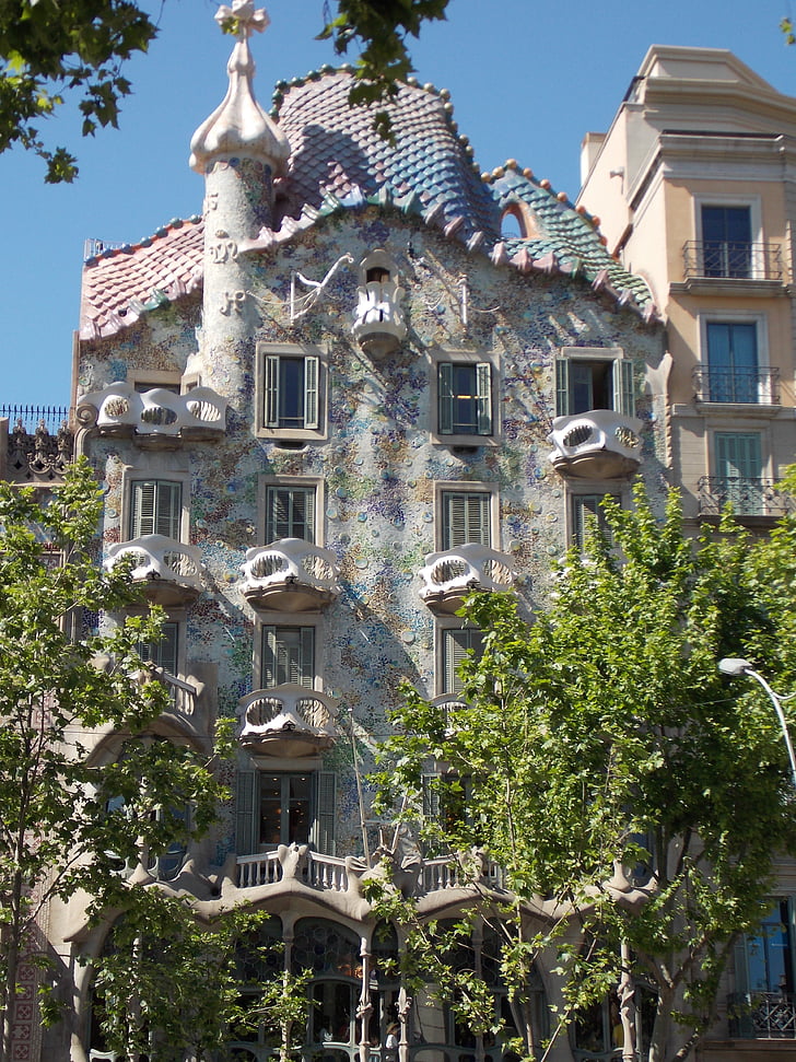 barcelona, spain, architecture, building, europe, famous, town