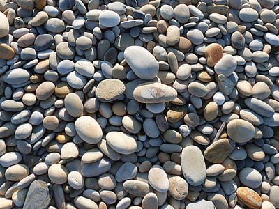 pedra, pedregulhos, praia, pedras