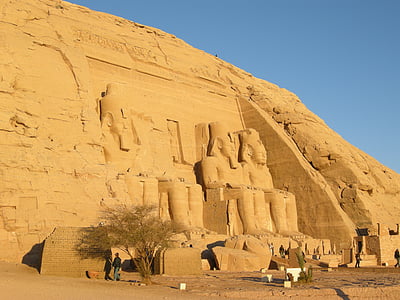 Egypte, Abu simbel, Tempel van ramses