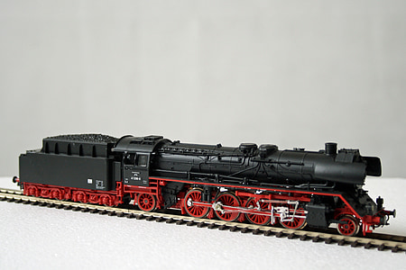 model railway, parná lokomotíva, železničná, roku 1950, Mierka h0, vlak, lokomotíva