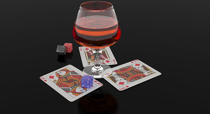 cards, dice, whiskey, casino, currency, alcohol