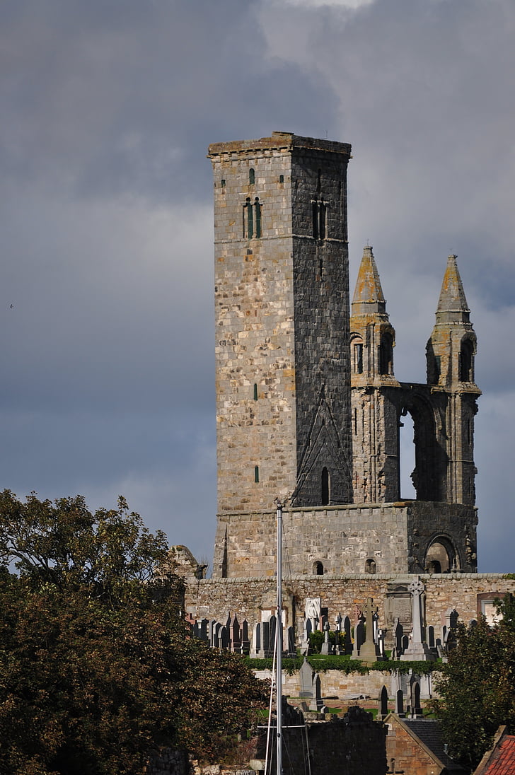Σκωτία, St. andrews, ο Καθεδρικός Ναός, αιφνίδια διακοπή λειτουργίας, Μνημείο, αρχιτεκτονική, παλιά