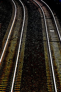 trajecten, spoorwegen, rails