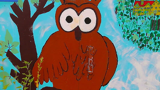 Owl, jauz, Eagle owl, nghệ thuật, bản vẽ, bức tranh, động vật