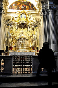 Iglesia, Capilla, oración, altar, Ángeles, Santo, Santos