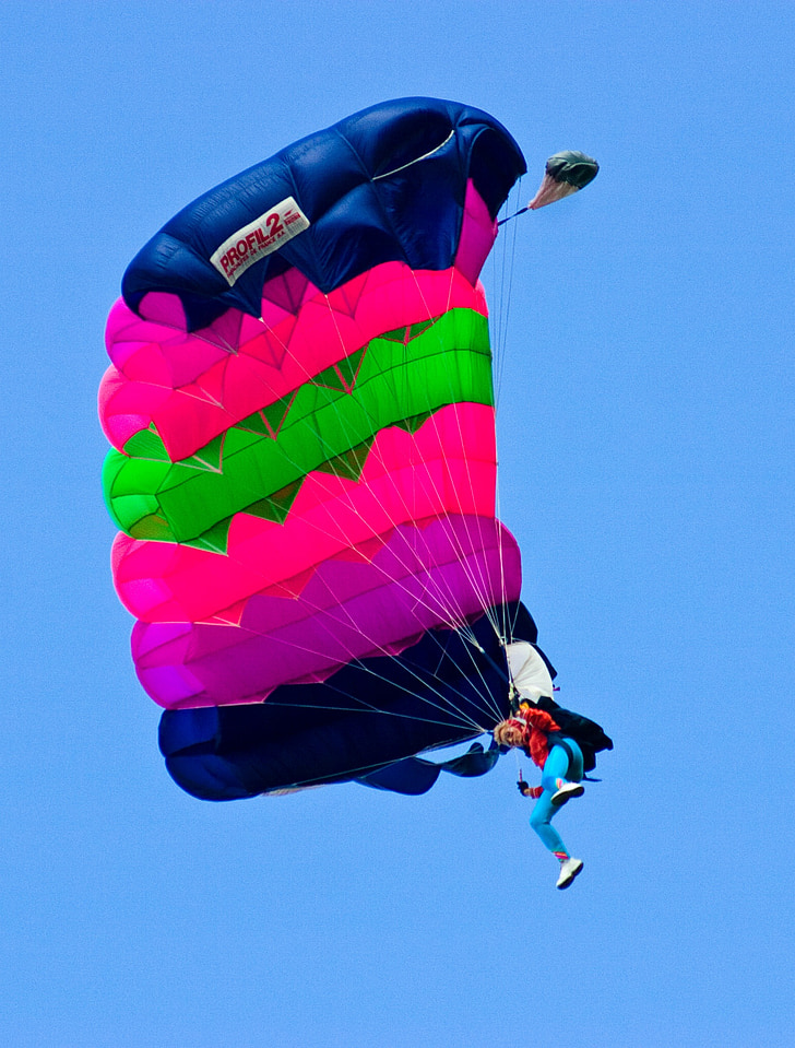 стрибки з парашутом, Спорт, екстремальні види спорту, парашутист, конкурс