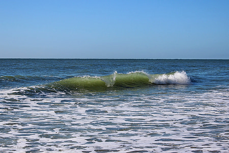 Myrtle beach, Carolina del sud, oceano, Atlantico, spiaggia, Vacanze, estate