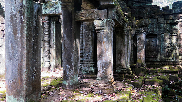 Cambodja, Angkor, Temple, història, Àsia, complexos de Temple, columnar