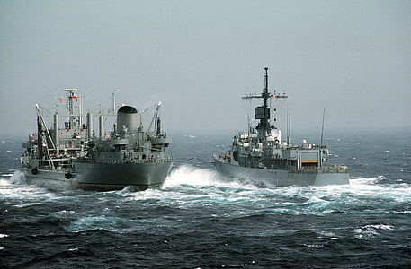 navires, navires de guerre, navires de bataille, é.-u., militaire, mer, Force