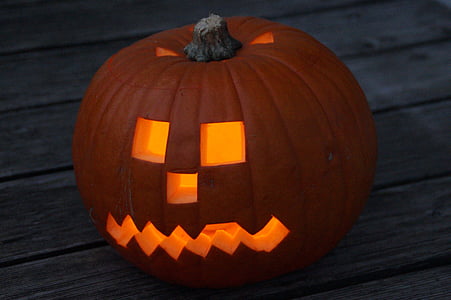 græskar, Halloween, græskar ansigt, ansigt, fash, Jack o'lantern, græskar ghost