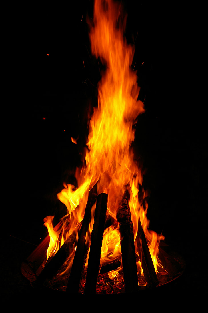 bol de foc, foc, flama, cremar, calenta, incendi, jardí
