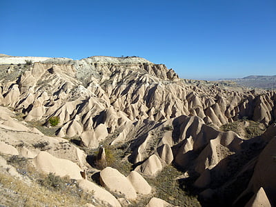 Cappadocia, pietre, scogliera, massi, roccia
